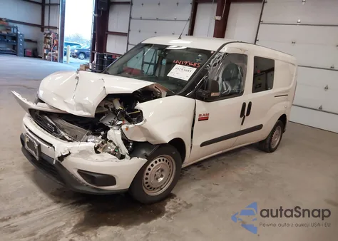 2022 Ram Promaster City Cargo Van z USA, uszkodzony, nr VIN ZFBHRFAB0N6Y60449